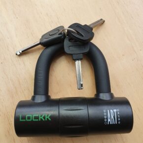 Lockk Beugelslot voor de Lockk kabels 2.5 en 5 mtr. ART 1* gecertificeerd