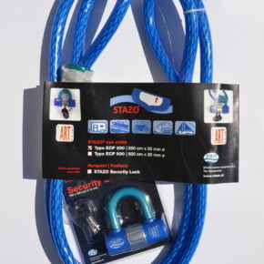 Stazo Lasso Ogenkabel 20/2500 inclusief Stazo beugelslot: ART/CCV gecertificeerd